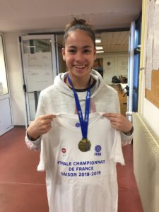 Isis - Médaille de bronze au championnat de /  France poule B - saison 2018 / 2019